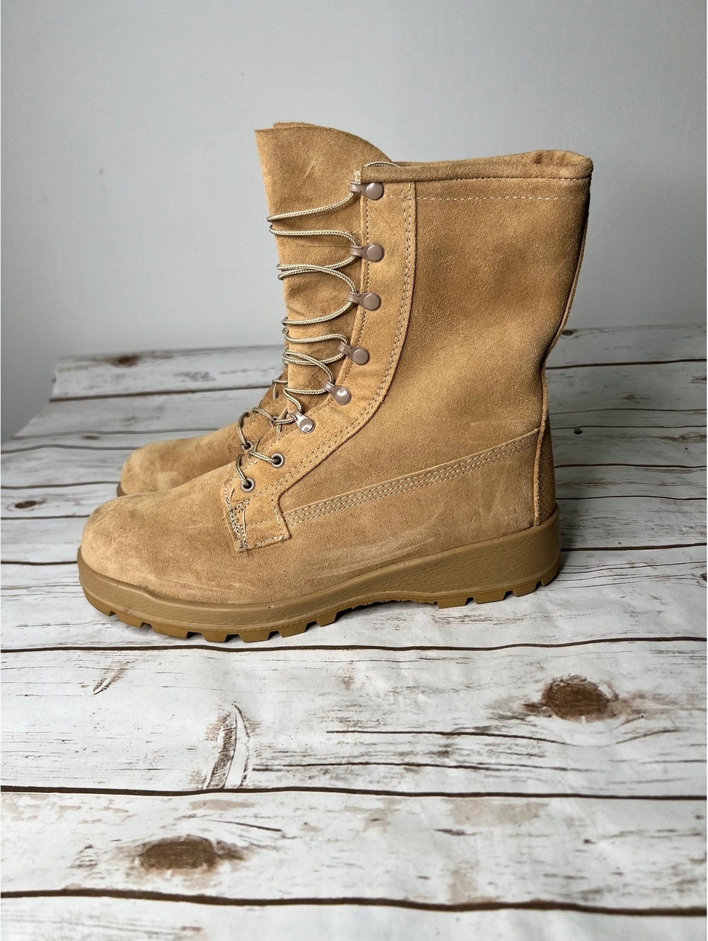 Altama 11461R Tan Suede Tactical Boots Size 10.5